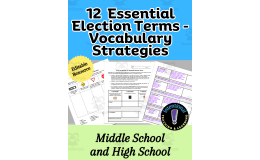 12 Essential Election Terms for Middle & High-Vocabulary Strategies