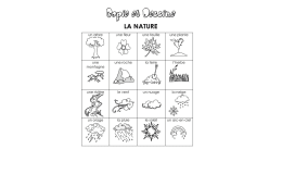 16 Copy and Draw Spelling Vocabulary Worksheets - Nature ( French Version )