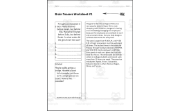 16 Enticing Brain Teasers with Complete Answer Key