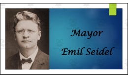 1912 Socialist Party VP Nominee - Milwaukee Mayor Emil Seidel (Bio. PPT Bundle)