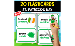 20 WORDS ENGLISH-SPANISH | ST. PATRICK'S DAY