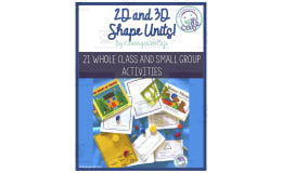 2D and 3D Shapes: Printable and Digital Activity Bundle | Google Slides and Seesaw