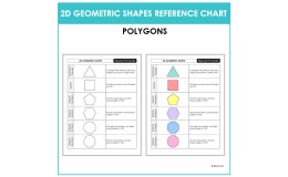 Polygons Reference Chart – 2D Geometric Shapes