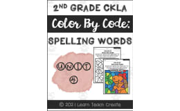 2nd Grade CKLA Color by Code Unit 4 Pack