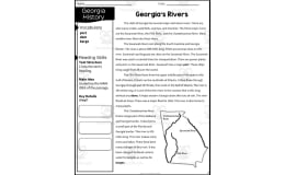 2nd Grade Reading Packet: Georgia's Rivers