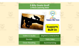 3 Billy Goats Gruff | Book Companion Activities | Digital Book Study