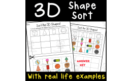 3D Shape Cut & Paste