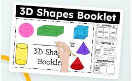 3D Shapes Booklet