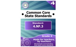 4.NF.3 Fourth Grade Common Core Lesson