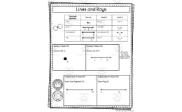 4th Grade Geometry Math Notes