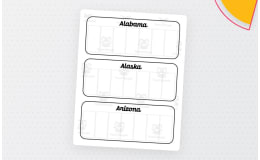 50 States License Plates
