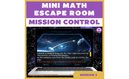 6th Grade Math Spiral Review Escape Room Week 1 Day 3