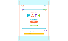 7th Grade End of Year Math Review Worksheets & Games
