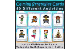 80 Calm-Down Strategy Cards for Kids – SEL Set