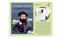 A Strange Meeting: Complete The Story (9-13 years)