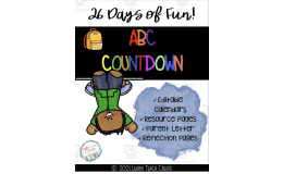 ABC Countdown Calendar + Reflection Book