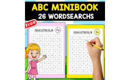 ABC WORDSEARCH ACTIVITY | 26 PAGES