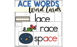 ACE Words Word Wall Cards