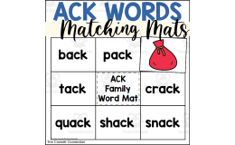 ACK Words Matching Mats