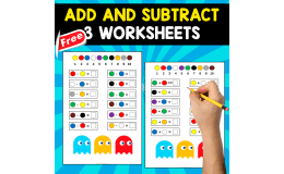 ADD AND SUBTRACT | 3 FREE WORKSHEETS