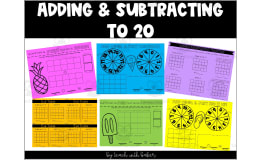 Add and Subtract within 20