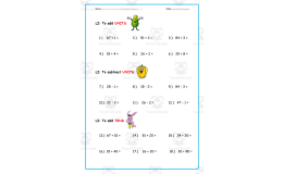 Adding and Subtracting Using Place Value