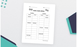 Adding Doubles Worksheet