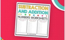 Addition and Subtraction With Regrouping Number Math Worksheets