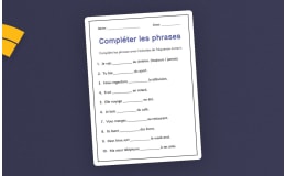 Adverb of Frequency Grammar Worksheet in French - Adverbe de Fréquence