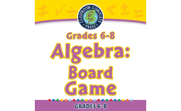 Algebra: Board Game for 6th-8th | MAC Software