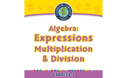 Algebra: Expressions - Multiplication & Division - MAC Software