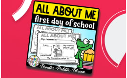 All about Me - First Day of School Activity