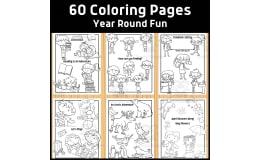 All Year Coloring Book | Printable Coloring Pages