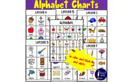 Alphabet Charts for Little Hands