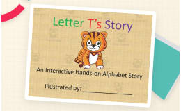 Alphabet Story Book | Letter T Interactive Book