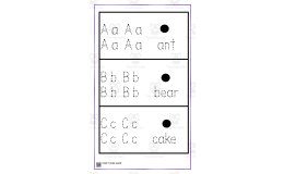 Alphabet Trace & Write Booklet