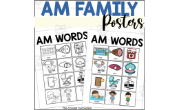 AM Words Posters