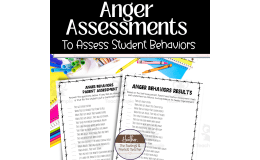 Anger Assessments and Rating Scales For Anger Behaviors and Outbursts