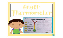 Anger Thermometer Worksheet