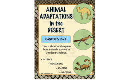 Animal Adaptations in the Desert – Grades 2–3