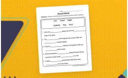 Animal Words Singular Plural Worksheet