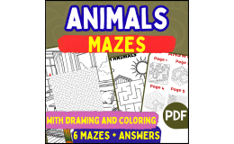 Animals Mazes (PDF)