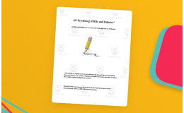 AP Psychology FRQs and Rubrics