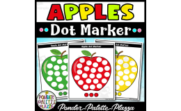 Apples Dot Marker Activity