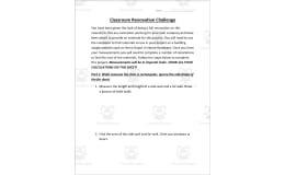 Applied Math: Classroom Renovation Challenge