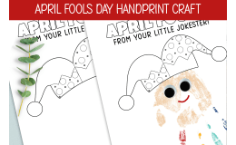 April Fool's Handprint Craft – Classroom Activity