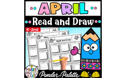 April Read and Draw - No Prep Activity