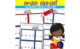 Arabic Alphabet Beginning Middle and End