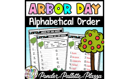 Arbor Day Alphabetical Order Activity + Answers