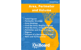 Area, Perimeter, Volume | Academic Workbook